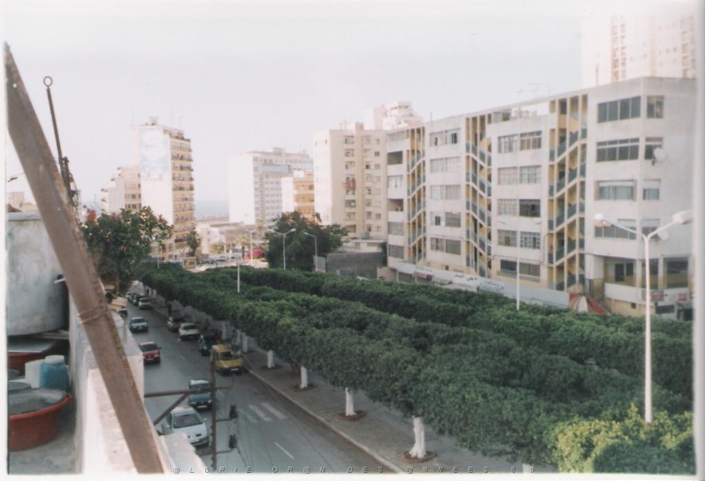 ORAN 2005 BOULEVARD DES 40 METRES DEPUIS MA TERRASSE.JPG